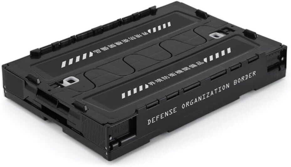 Groove Garage WORLD TRIGGER BORDER Folding Container Black Groove Garage WORLD TRIGGER BORDER Folding Container Black