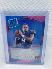 2017 Donruss Optic Deshaun Watson Rated Rookie Pink Holo Prizm #195 RC Texans