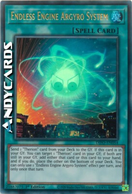 ENDLESS ENGINE ARGYRO SYSTEM Ultra R DIFO EN054   1Ed