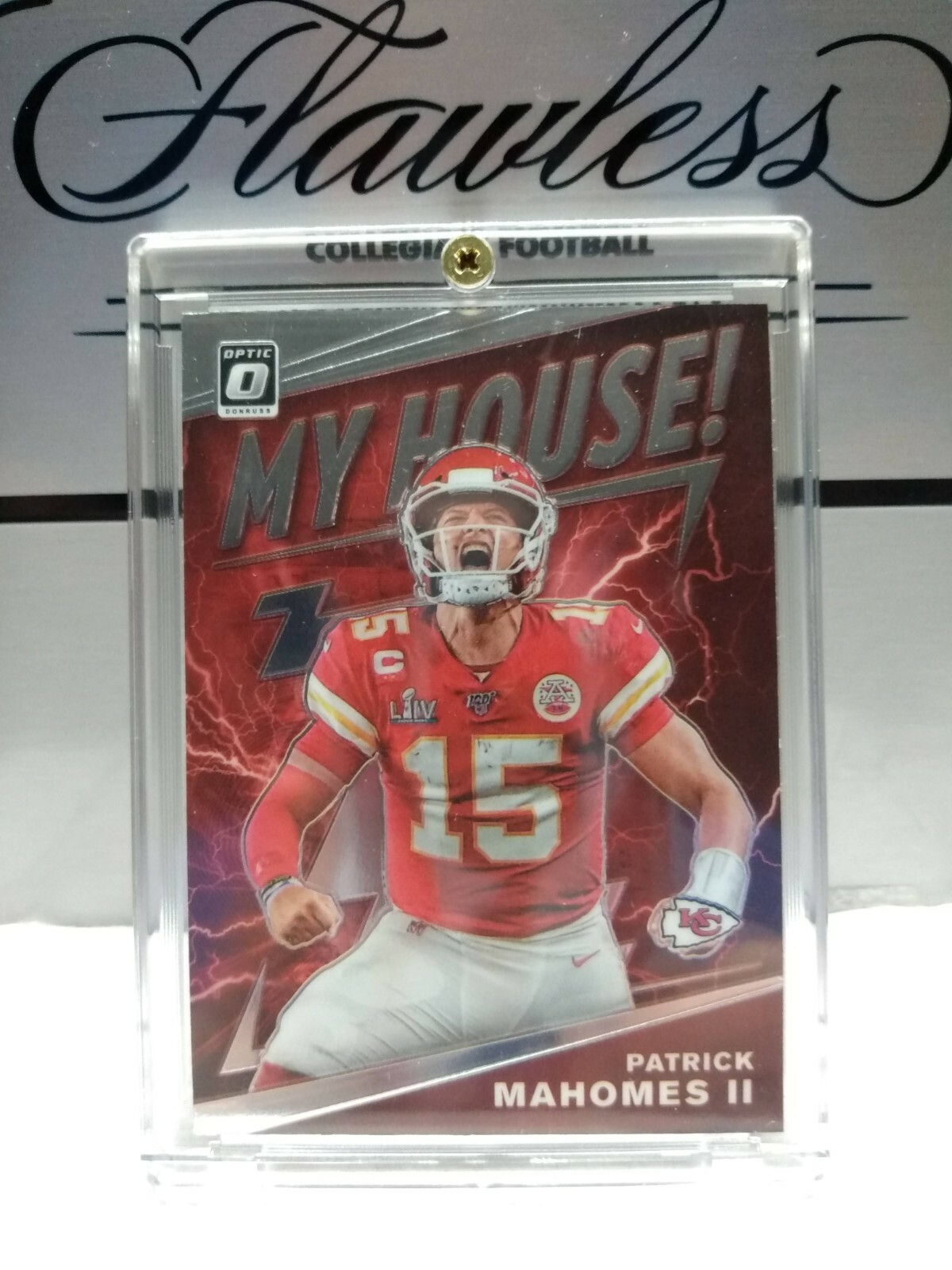 2020 Panini Donruss Optic Patrick Mahomes II My House card #MH-2
