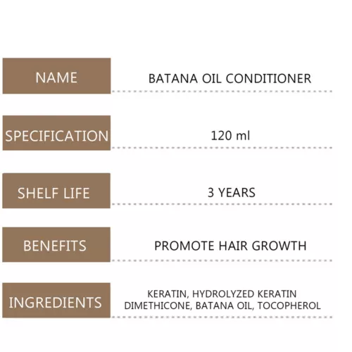 120ml Natural Batana Oil For Hair Growth Healthier Thicker Fuller Anti Hair Loss - Bild 13 von 15