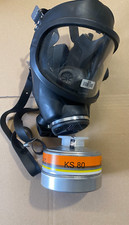Bundeswehr Atemmaske + Filter  MSA AUER 3S RD 40  BW Gasmaske