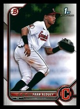 Fran Alduey 2022 Bowman 1st #BP-39 Cleveland Guardians Mint