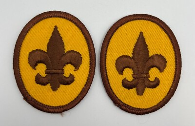 Boy Scout Rank Patches (2)~ Fleur de Lis