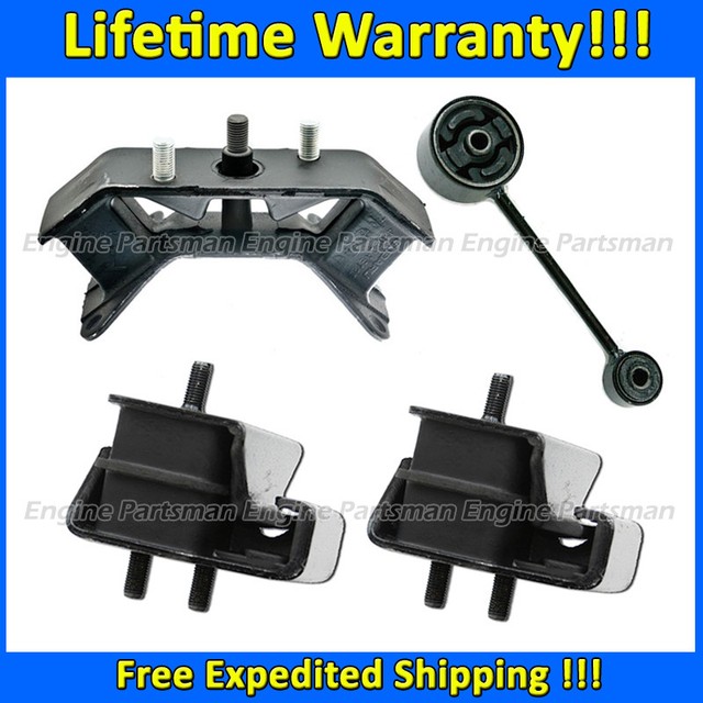 K2225 Motor&Trans Mount Set For 0306 Subaru Baja/0004 Outback 2.5L w