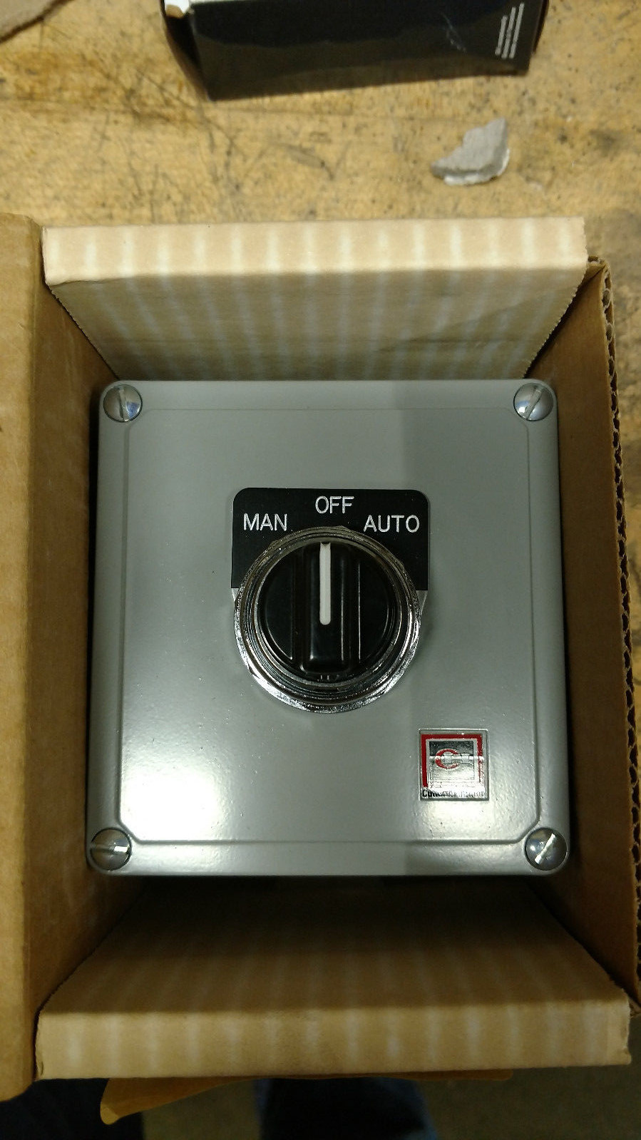 Weatherproof Manual Off Auto Control Station CH 10250T3523 NEW! | eBay