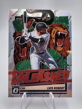 2021 DONRUSS OPTIC BASEBALL SILVER PRIZM UNLEASHED INSERT LUIS ROBERT  #UNL6