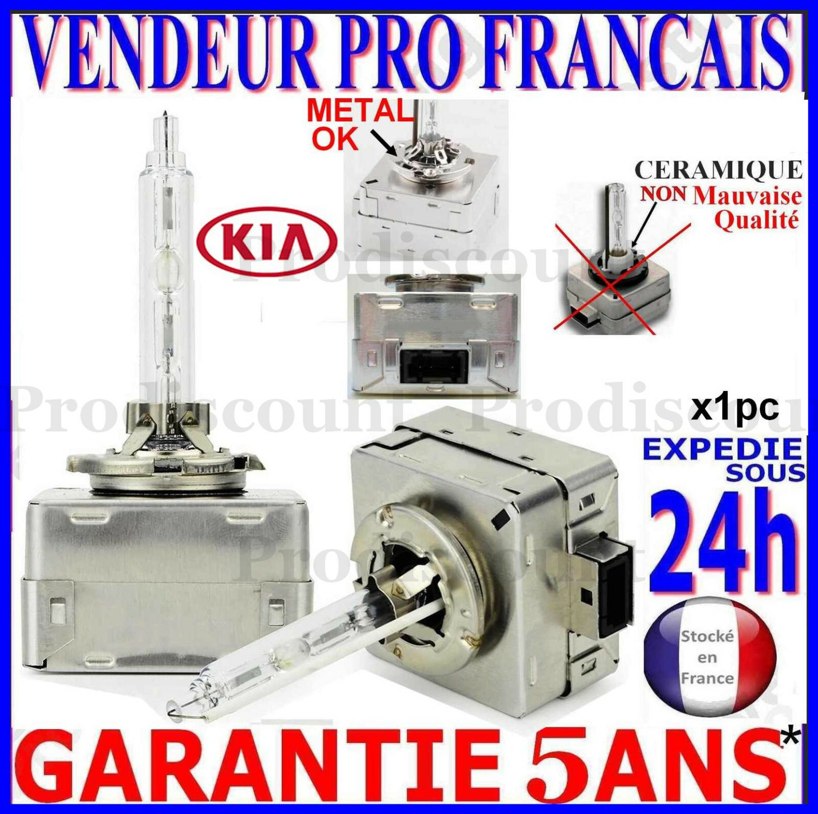 Ampoule D3S xénon lampe feu phare 35W 12V KIA OPTIMA JF rechange HID