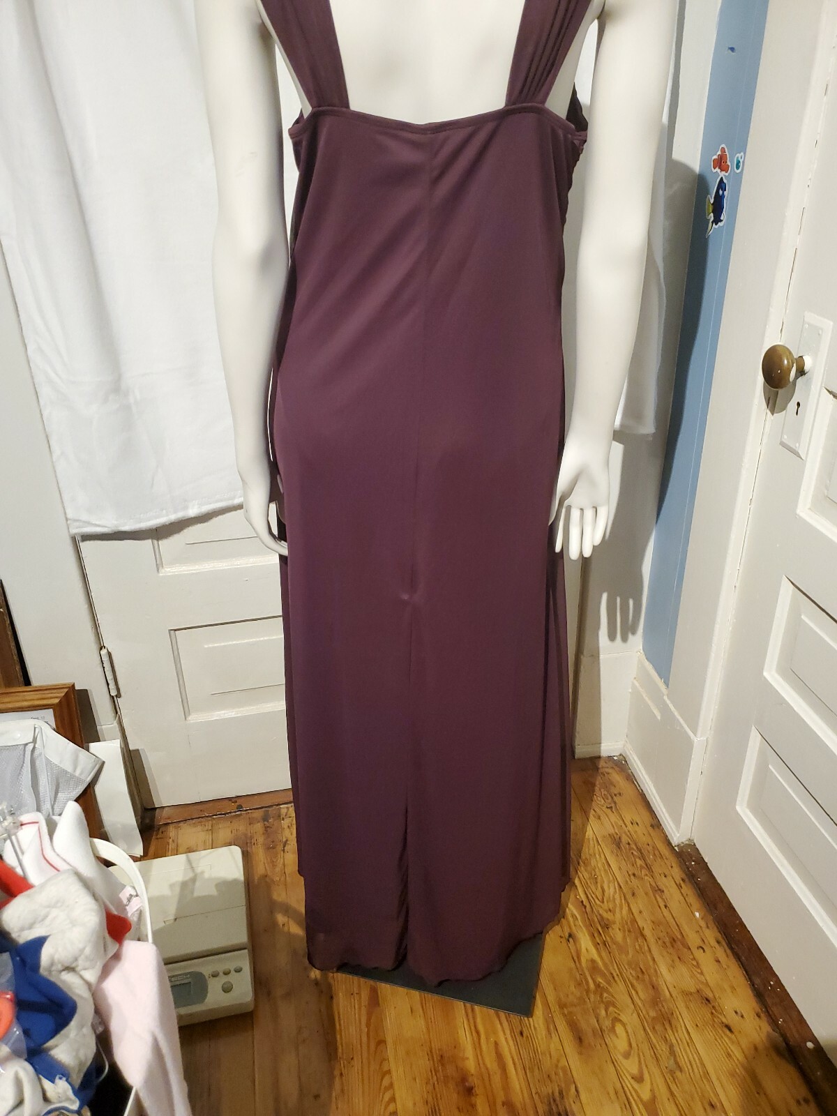 California Concepts Formal Dress Gown Prom Purple Max… Gem