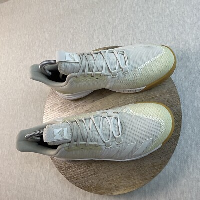 adidas gazelle silver green womens adidas Court Team Bounce Trainers Black White Women main image 1