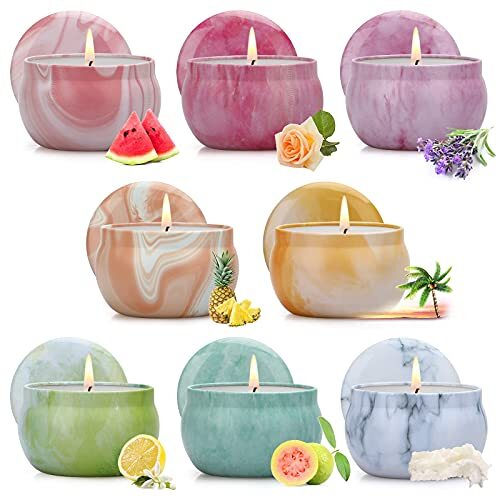 Scented Candles Gifts for Women, 8 Pack Candles for Home Scented, Soy Scented...