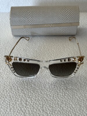 Jimmy Choo Ladies Sunglasses Bee/S REJFQ Clear Frame  display picture 2