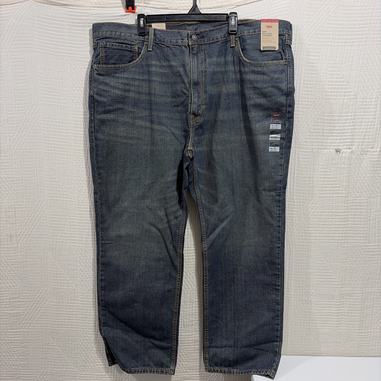 &rsquo;s Jeans Size 46/32 New Big And Tall