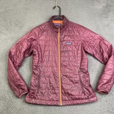 Patagonia Nano Puff Jacket Womens Small Insulated PrimaLoft Full Zip Outdoor