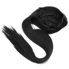 Synthetic Fiber Long Straight Hair Wig for Cosplay Use