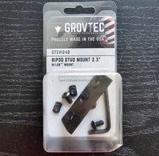 GrovTec US Bipod Stud Mount Black Accessories - GTSW240