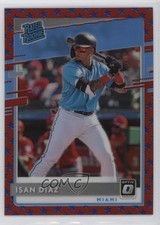 2020 Panini Donruss Optic Rated Rookies Choice Liberty Prizm 35/45 Isan Diaz z6b