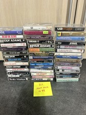 Vintage Lot Of Cassette Tapes Soft Rock Mostly 80s