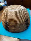 VINTAGE BASKET HAND WOVEN LARGE  5  1/2 X 10'' NIGERIAN — photo 2