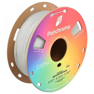 Polymaker Panchroma Matte PLA Filament, 1,75mm, 1kg - Farbton: Muted White