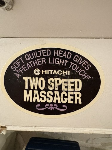VTG Hitachi 2 Speed Massager HV 150A In Original Case Works! - Picture 4 of 5