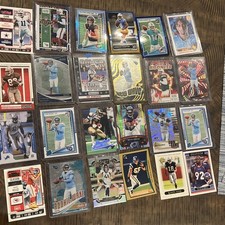24 Card NFL Lot Jerry Rice J, Seau, Cam Ward, Gronk, Randy Miss Faulk Kelce