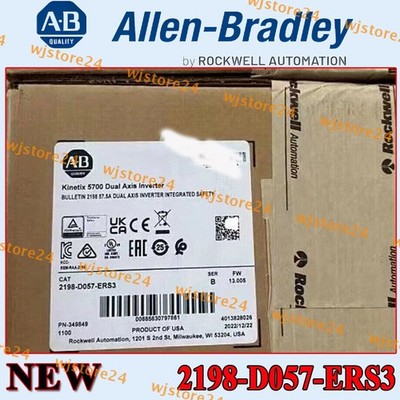New NEW PLC 2198-D057-ERS3 Kinetix 5700 Dual Axis Inverter Free Shipping