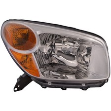 Right Passenger Side Headlight Assembly For 2004-2005 Toyota RAV4 CAPA Certified
