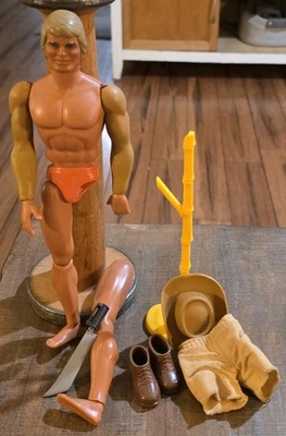 RARE! MANNEQUIN BIG JIM - Mattel / Hong Kong / 1971 - SUPERBE état collection