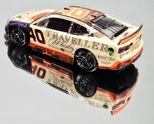 DUAL AUTOGRAPHED JUSTIN ALLGAIER 2025 TRAVELLER WHISKEY RACED VERSION 1/24 ARC