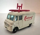MATCHBOX LESNEY RENTASET TV SERVICE VAN - No. 62-B- 1963-1969- GOOD W/ACCS- WOW