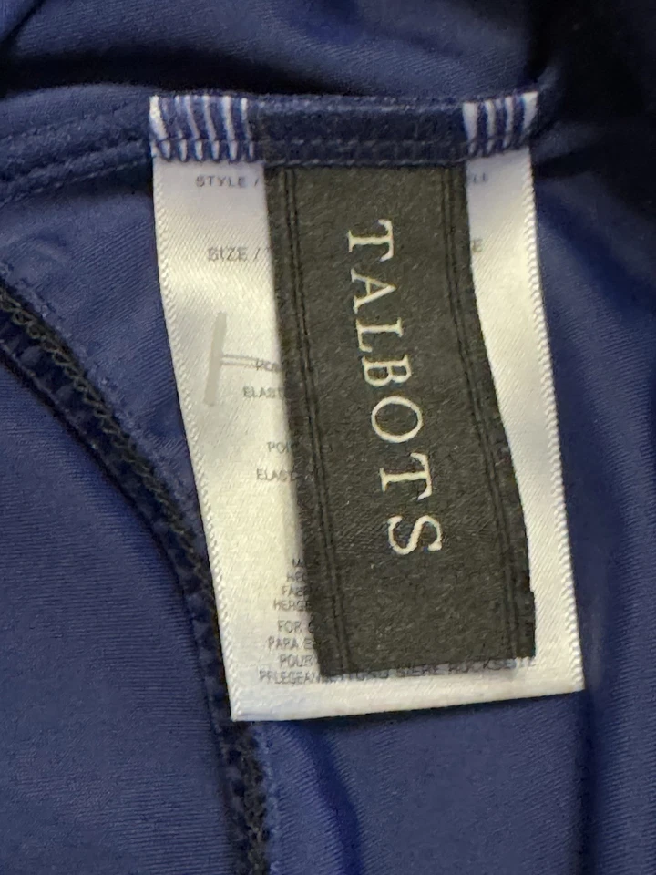 Minifalda de baño Talbot's azul marino talla 6 Foto 3 de 4