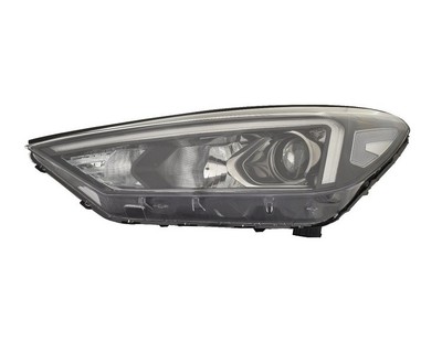 Faro proiettore H7-H1 led parabola nera dx per Volvo Truck FH16 dal 7