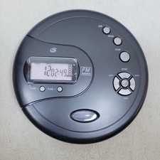 GPX PC332B Portable CD Player FM Radio Black WORKS Discman Battery Operated
