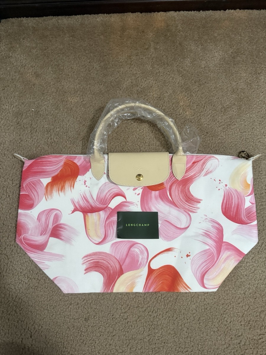 LongChamp floral print bag | eBay