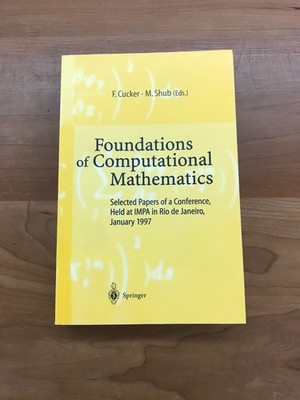 1997 Springer - Foundations of Computational Mathematics Paperback Book