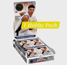 2023-24 Topps Chrome NBA Basketball Hobby Pac...