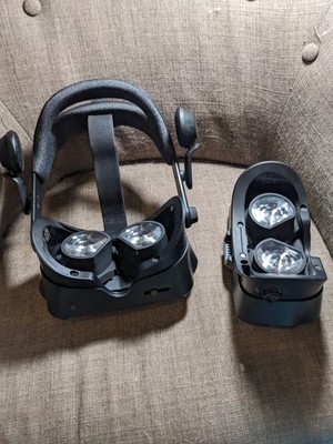Valve Index VR Headset HMD Lot (x2): 1 Working, 1 For Parts PC VR