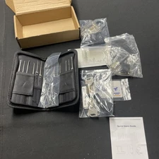 Lock Picking Kit Practice Set  Tools with Transparent Training Cylinders