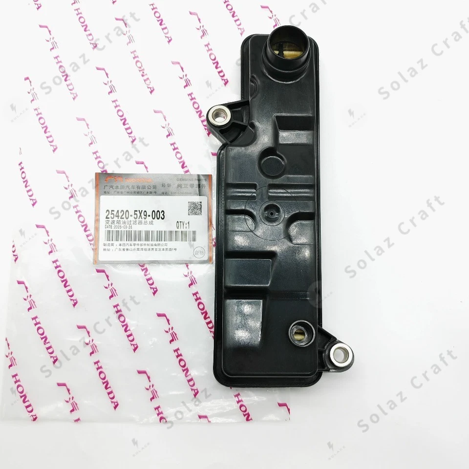 Juego de filtros de aceite de transmisión OEM NUEVO con junta tórica 25420-5X9-003 para Honda Accord EE. UU. Foto 3 de 4