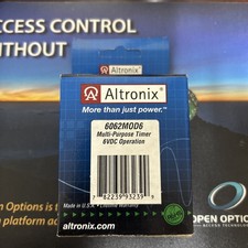 Altronix 6062MOD6 Multi-Purpose Timer 6VDC Operation