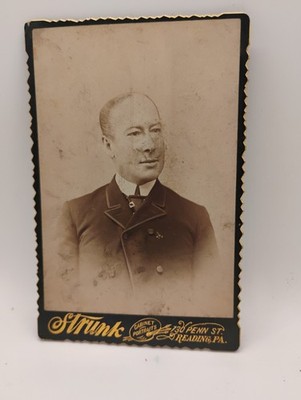Man Vistorian attire scalloped edges by Strunk Reading PA