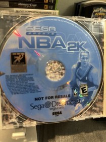 SEGA NBA 2K & NBA 2K1 Sports Sega Dreamcast 