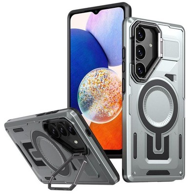 Für Samsung Galaxy A14 Shield Hollow Frame Holder MagSafe Handyhülle