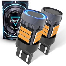 evntyps 7440 7443 LED Bulb w/ Built-in Resistor CANBUS Error Free 2200K 4000LM