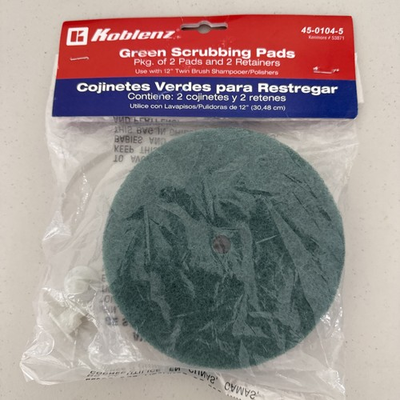 #ad #ad Koblenz Model 45 0104 5 Scrub Pads and Retainers Kenmore 53871 Twin Brush Shamp $7.88