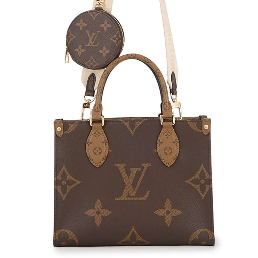 LOUIS VUITTON Onthego Size PM Monogram / Monogram Reverse Canvas / Monogram ...