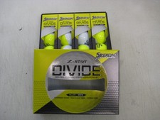 1 dozen BRAND NEW Srixon Z Star Divide mens Golf Balls Yellow / White