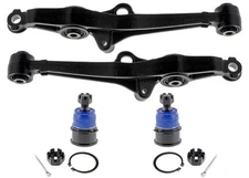 Front Lower Control Arms Bushings Ball Joints for Honda Prelude 92-01 Base Model