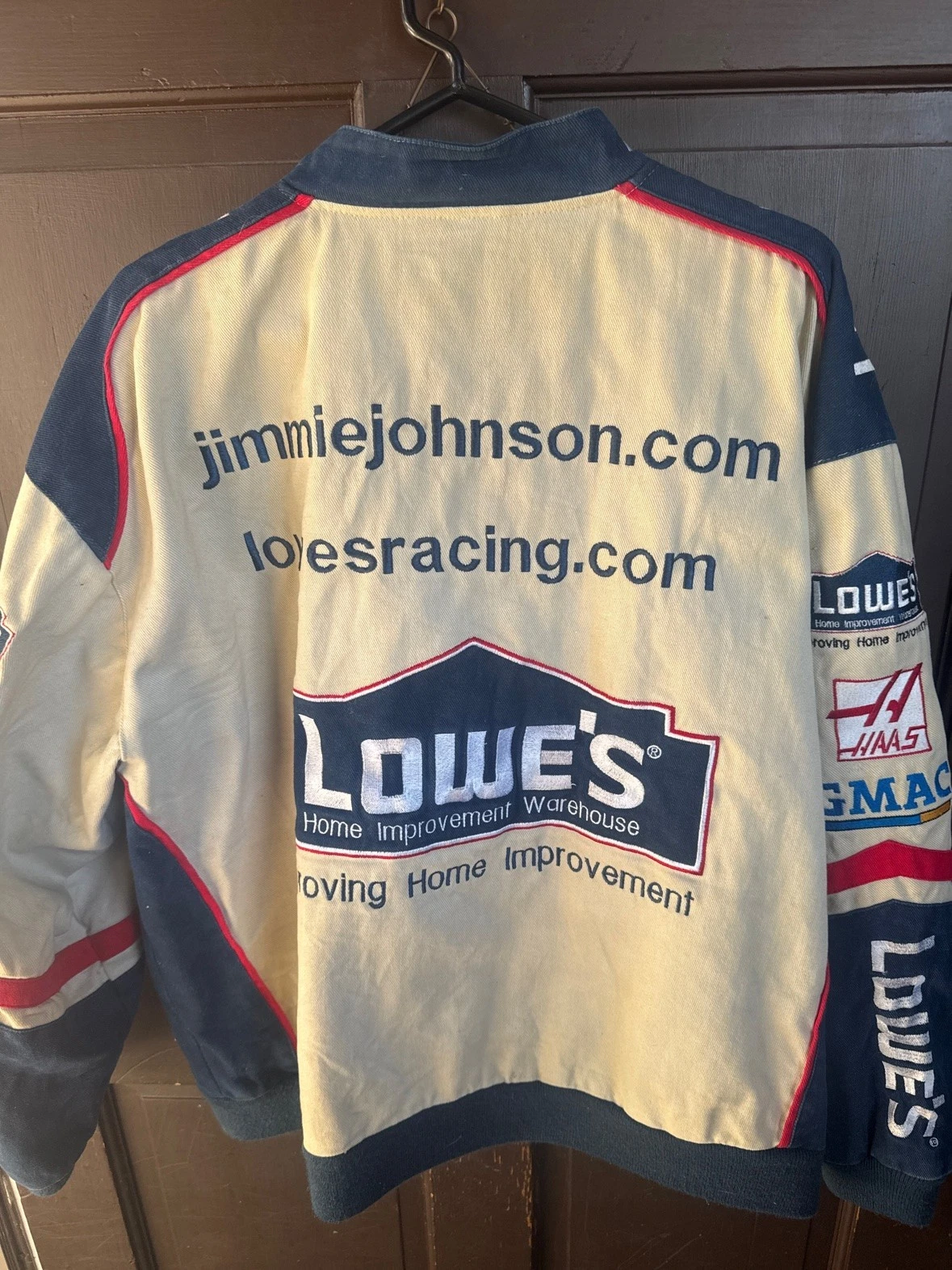 Vintage Jeff Hamilton Jimmie Johnson #48 NASCAR Jacket — XL + 2005 Pin - product detail image 5
